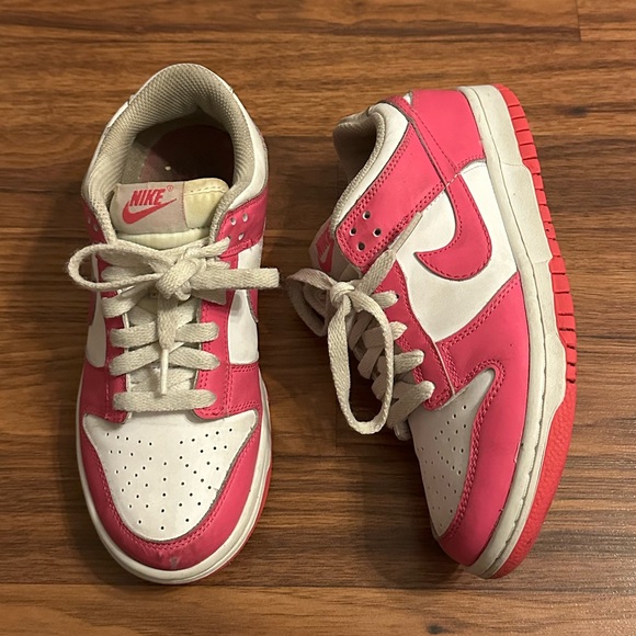 Nike Other - Nike Dunk Low “Laser Fuschia” GS Sneakers, Size: 5Y